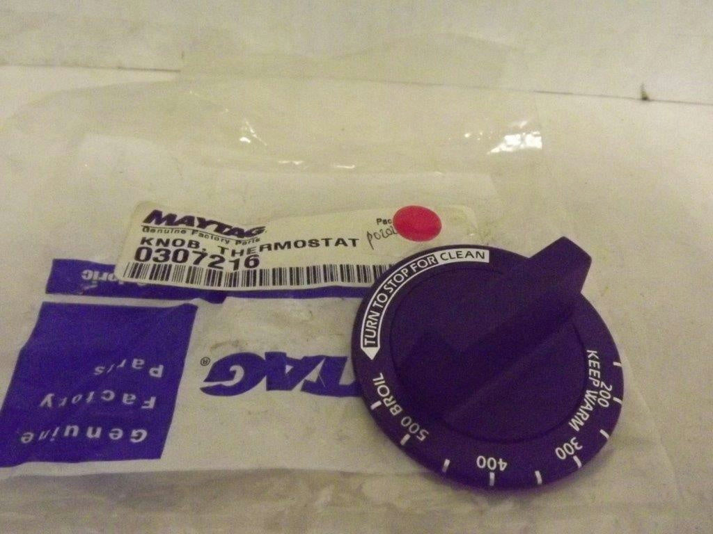 MAYTAG AMANA STOVE 0307216 THERMOSTAT KNOB NEW MAYTAG AMANA STOVE 0307216 THERMOSTAT KNOB NEW